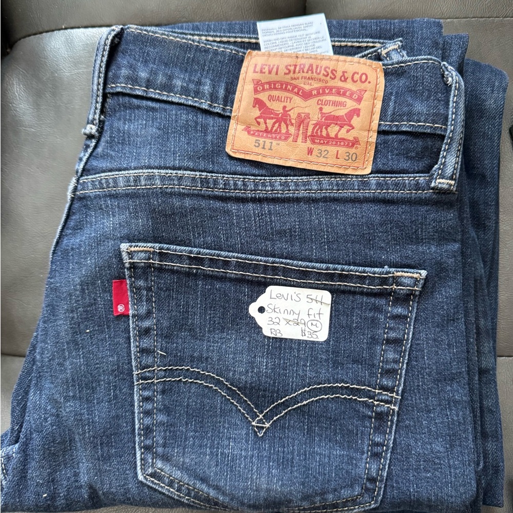 Levi's Men's Blue Jeans 32x30 style 511
